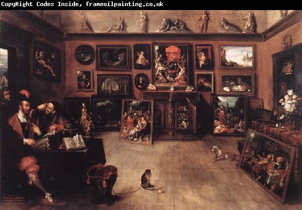 FRANCKEN, Ambrosius An Antique Dealer s Gallery